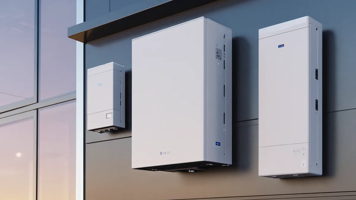 Magazyn energii FoxESS zamontowany na ścianie